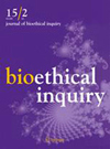 Journal of Bioethical Inquiry杂志封面